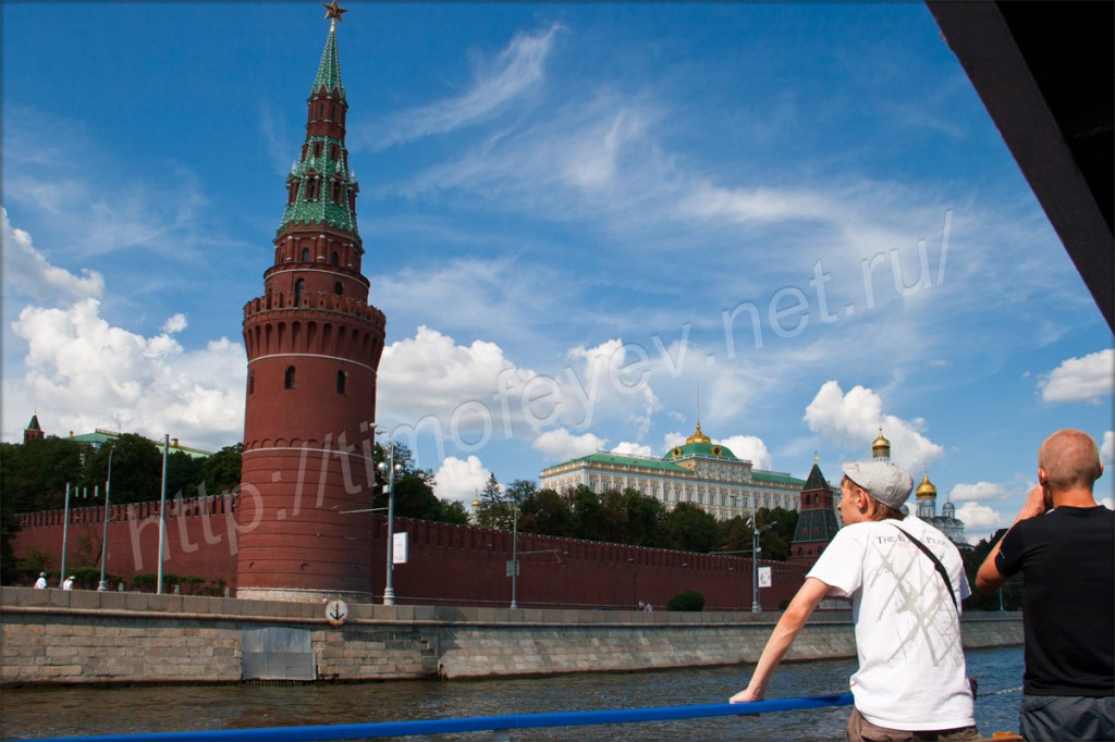 Кремль и гости столицы